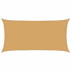Vidaxl - Voile d'ombrage 160 g/m² rectangulaire sable 4x7 m pehd