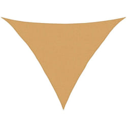 Vidaxl - Voile d'ombrage 160 g/m² triangulaire sable 2,5x2,5x3,5 m pehd