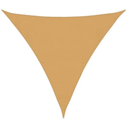 Vidaxl - Voile d'ombrage 160 g/m² triangulaire sable 3,6x3,6x3,6 m pehd