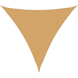 Vidaxl - Voile d'ombrage 160 g/m² triangulaire sable 4x4x4 m pehd