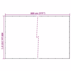 Filet Pour Remorque Vert 4x8 M Pehd Vidaxl - Vue supplémentaire 2