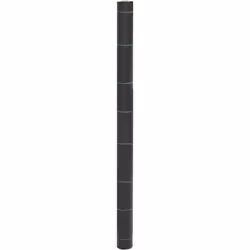 vidaXL Membrane anti-mauvaises herbes noir 1,5x50 m PP