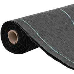 vidaXL Membrane anti-mauvaises herbes noir 1,5x200 m PP