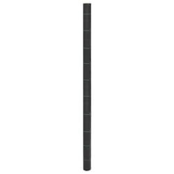 vidaXL Membrane anti-mauvaises herbes noir 2x25 m PP