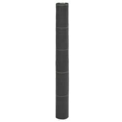 vidaXL Membrane anti-mauvaises herbes noir 1x100 m PP