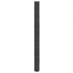 Vidaxl - Membrane anti-mauvaises herbes noir 1,5x10 m pp