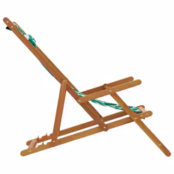 VidaXL 3214489 chaise d'extérieur Terrace Siège rembourré Eucalyptus, Polyester Vert - Vue supplémentaire 5