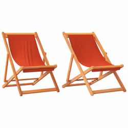 VidaXL 3214491, Terrace, Siège rembourré, Eucalyptus, Polyester, Rouge, 600 mm, 1270 mm