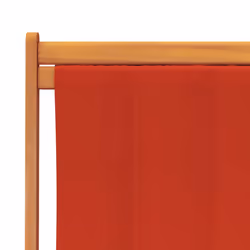 VidaXL 3214491 chaise d'extérieur Terrace Siège rembourré Eucalyptus, Polyester Rouge - Vue supplémentaire 8