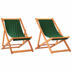 VidaXL 3214496, Terrace, Siège rembourré, Eucalyptus, Polyester, Vert, 600 mm, 1270 mm