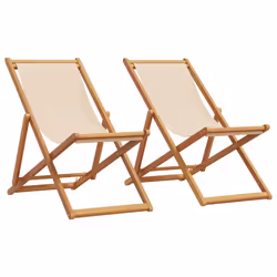 VidaXL 3214498, Terrace, Eucalyptus, Polyester, Beige, 110 kg, 620 mm, 1120 mm