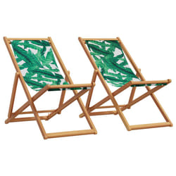 VidaXL 3214500 chaise d'extérieur Terrace Eucalyptus, Polyester Vert