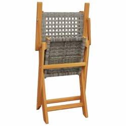 VidaXL 3214560 chaise d'extérieur Terrace Siège rembourré Bois d'acacia, Polyuréthane Gris - Vue supplémentaire 7