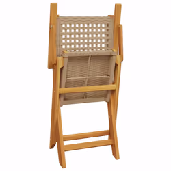 VidaXL 3214564 chaise d'extérieur Terrace Siège rembourré Bois d'acacia, Polyuréthane Beige - Vue supplémentaire 7