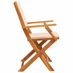 VidaXL 3214584 chaise d'extérieur Terrace Siège rembourré Bois d'acacia, Polyester Beige - Vue supplémentaire 5