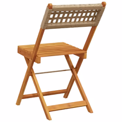 VidaXL 3214598 chaise d'extérieur Terrace Siège rembourré Bois d'acacia, Polyuréthane Beige - Vue supplémentaire 7