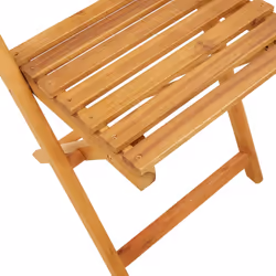 VidaXL 3214603 chaise d'extérieur Terrace Siège rembourré Bois d'acacia Noir - Vue supplémentaire 8