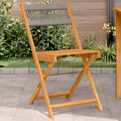 VidaXL 3214604 chaise d'extérieur Terrace Siège rembourré Bois d'acacia Gris