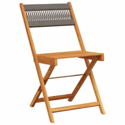 VidaXL 3214604 chaise d'extérieur Terrace Siège rembourré Bois d'acacia Gris - Vue supplémentaire 4