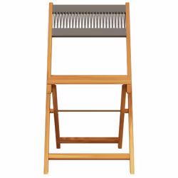 VidaXL 3214604 chaise d'extérieur Terrace Siège rembourré Bois d'acacia Gris - Vue supplémentaire 5