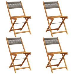 VidaXL 3214605 chaise d'extérieur Terrace Siège rembourré Bois d'acacia Gris