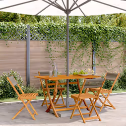 VidaXL 3214605 chaise d'extérieur Terrace Siège rembourré Bois d'acacia Gris