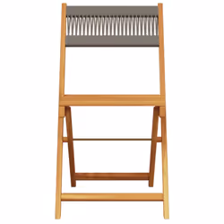VidaXL 3214606 chaise d'extérieur Terrace Siège rembourré Bois d'acacia Gris - Vue supplémentaire 4