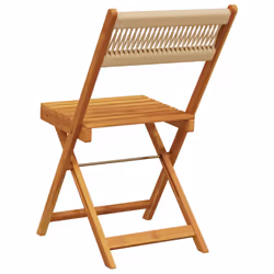 VidaXL 3214609 chaise d'extérieur Terrace Siège rembourré Bois d'acacia Beige - Vue supplémentaire 6