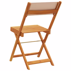 VidaXL 3214618 chaise d'extérieur Terrace Siège rembourré Bois d'acacia, Polyester Taupe - Vue supplémentaire 6