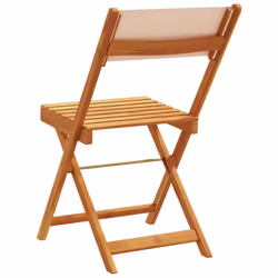 VidaXL 3214619 chaise d'extérieur Terrace Siège rembourré Bois d'acacia, Polyester Beige - Vue supplémentaire 7