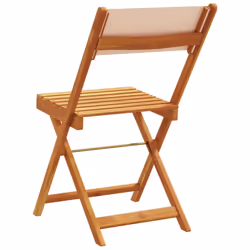 VidaXL 3214620 chaise d'extérieur Terrace Siège rembourré Bois d'acacia, Polyester Beige - Vue supplémentaire 6