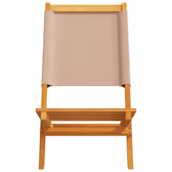VidaXL 3214643 chaise d'extérieur Terrace Siège rembourré Bois d'acacia, Polyester Taupe - Vue supplémentaire 5