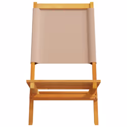 VidaXL 3214645 chaise d'extérieur Terrace Siège rembourré Bois d'acacia, Polyester Taupe - Vue supplémentaire 5