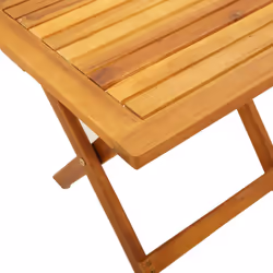 VidaXL 3214220 chaise d'extérieur Terrace Bois d'acacia Marron, Rouge - Vue supplémentaire 6