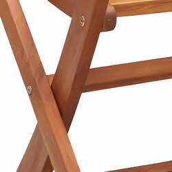 VidaXL 3214473 chaise d'extérieur Terrace Siège rembourré Bois d'acacia - Vue supplémentaire 8