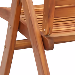 VidaXL 3214478 chaise d'extérieur Terrace Siège rembourré Bois d'acacia - Vue supplémentaire 7