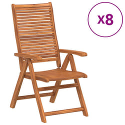 VidaXL 3214479 chaise d'extérieur Terrace Siège rembourré Bois d'acacia