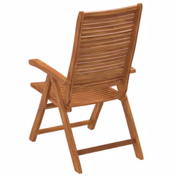 VidaXL 3214479 chaise d'extérieur Terrace Siège rembourré Bois d'acacia - Vue supplémentaire 6