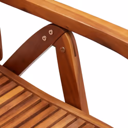 VidaXL 3214479 chaise d'extérieur Terrace Siège rembourré Bois d'acacia - Vue supplémentaire 8