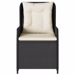 VidaXL 368661 chaise d'extérieur Terrace Siège rembourré Polyuréthane, Acier Crème, Blanc - Vue supplémentaire 5