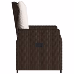 VidaXL 368662 chaise d'extérieur Terrace Siège rembourré Polyuréthane, Acier Crème, Blanc - Vue supplémentaire 6