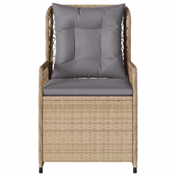 VidaXL 368664 chaise d'extérieur Terrace Siège rembourré Polyuréthane, Acier Gris - Vue supplémentaire 5