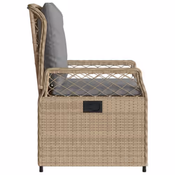 VidaXL 368664 chaise d'extérieur Terrace Siège rembourré Polyuréthane, Acier Gris - Vue supplémentaire 6