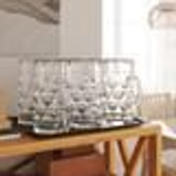 vidaXL Chopes à bière avec poignée en verre 6 pcs 1000 ml