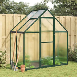 Vidaxl - Serre avec cadre de base vert 169x114x195 cm aluminium