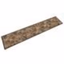 vidaXL Tapis de cuisine lavable imprimé Morning brun 60x300 cm velours