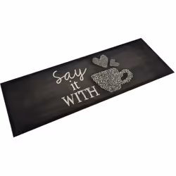 Ce tapis de cuisine est extrêmement doux et moelleux, et son design élégant attire tous les regards dans votre intérieur. Mat ...