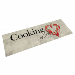 vidaXL Tapis de cuisine lavable imprimé de piment Cooking 60x180 cm