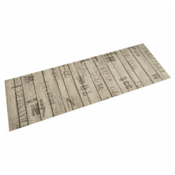 Vidaxl - Tapis de cuisine lavable impression de clôture 45x150cm velours