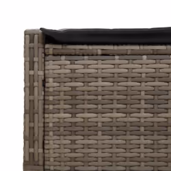 VidaXL 368630 chaise d'extérieur Linge Siège rembourré Polyuréthane, Acier Gris - Vue supplémentaire 7